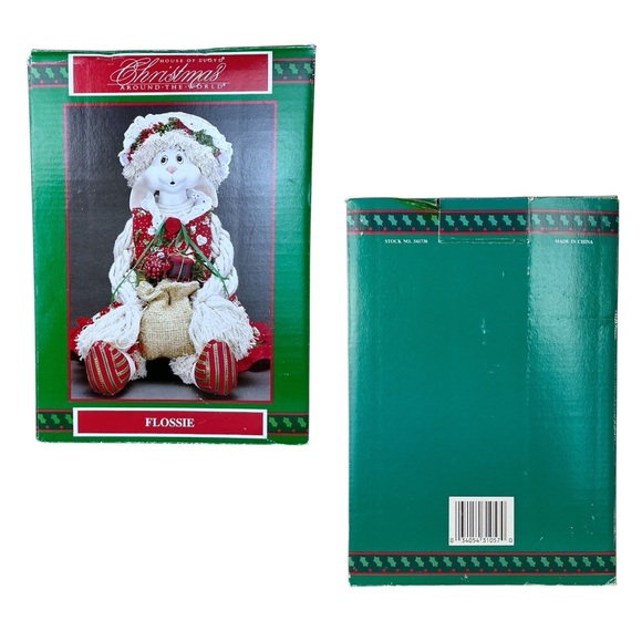 House of Lloyd Flossie Christmas Shelf Sitter Around the World 541736 Vintage - Picture 9 of 16